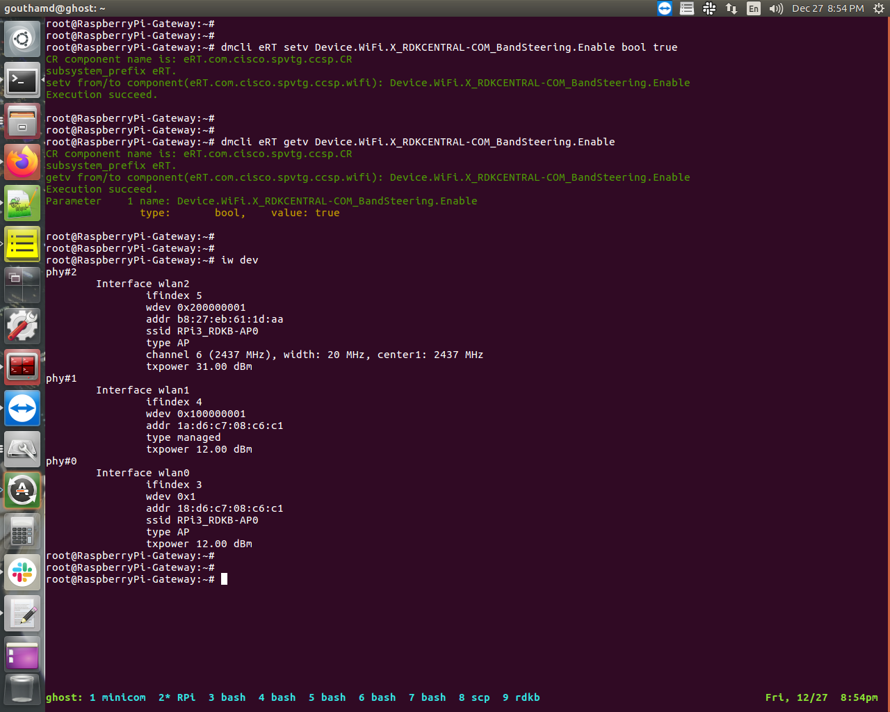 Band Steering User manual RDKB RDK RDK Central Wiki